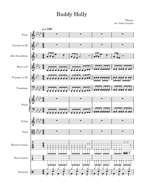 Buddy Holly – Weezer – ryan.anderson@tdsb.on.ca
