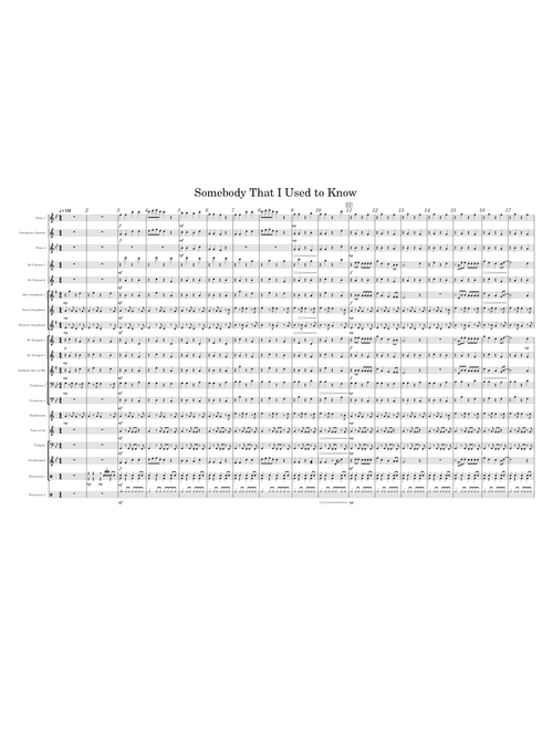 Somebody that i used to know – Gotye
