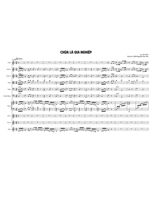 Chúa là gia nghiệp - Lm Mi Trầm