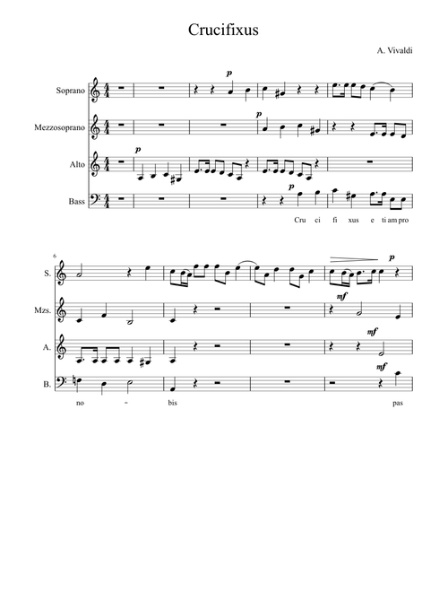 Crucifixus (A. Vivaldi)