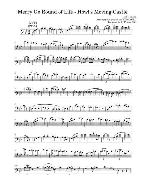 Merry Go Round of Life - Howl's Moving Castle