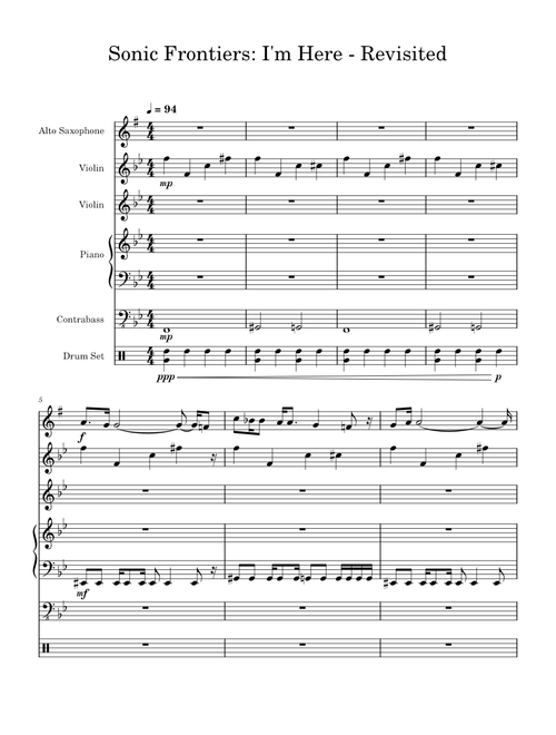 Sonic Frontiers - I'm Here (Revisited) – Tomoya Ohtani