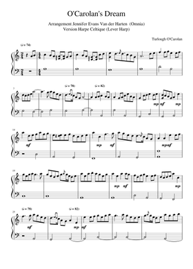 Free Carolan's Dream by Turlough O'Carolan sheet music | Download