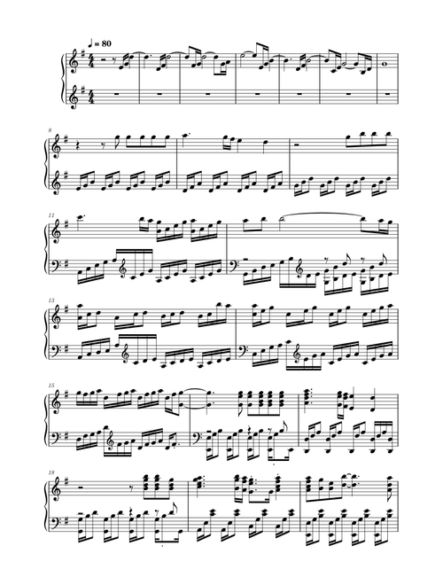Hanezeve Caradhina – Kevin Penkin Piano