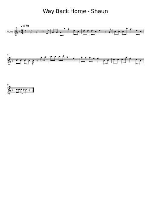 Way back home - Shaun Garrison