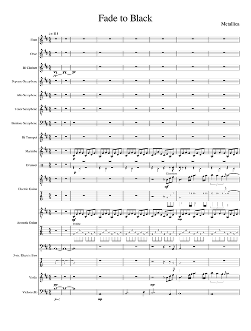 Fade to Black - Final