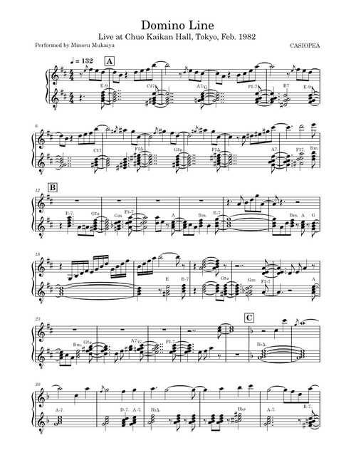 Domino Line – Casiopea