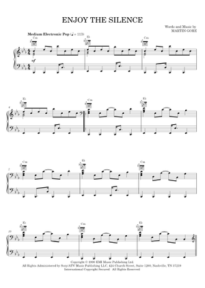 Enjoy the silence – Depeche Mode Depeche Mode - Sibeling dit..mscz