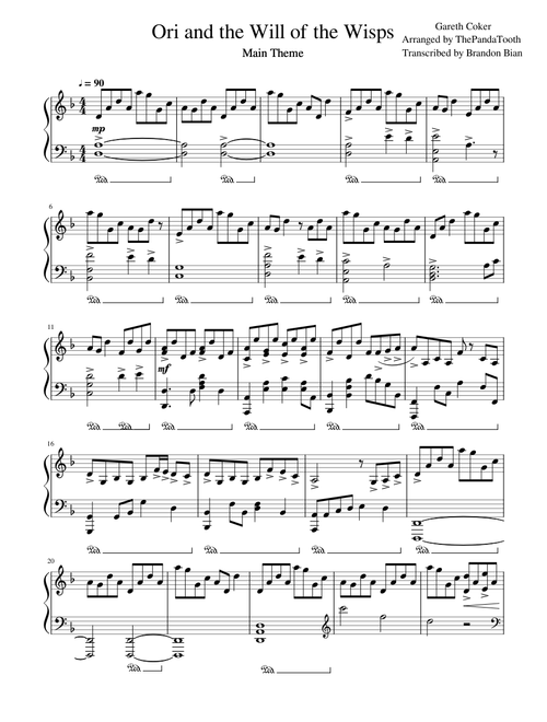 Ori and the Will of the Wisps [Main Theme]