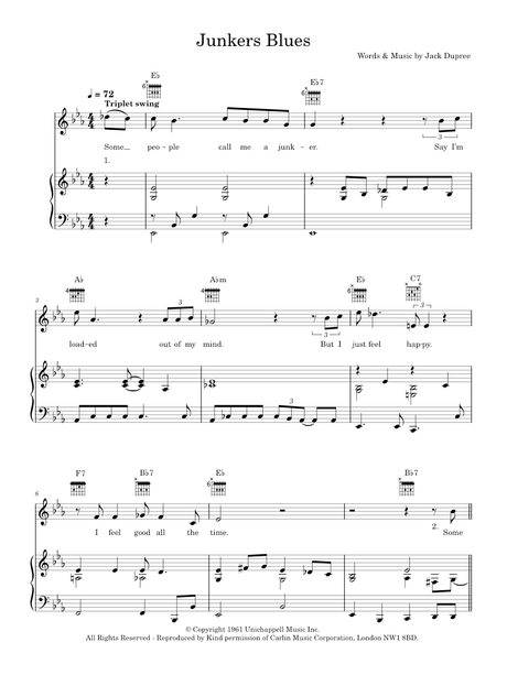 Discover Blues Piano by mark Harrison on Musescore.com. A cloud