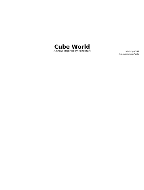 CubeWorld // Marching Band