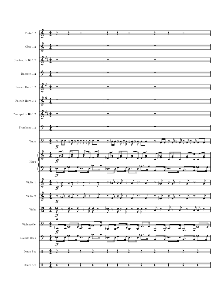 Elevator Jam – LSPLASH Sheet Music for Piano, Trombone, Tuba