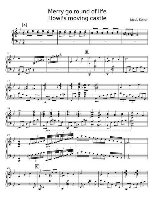 Merry go round of life - Jacob Koller