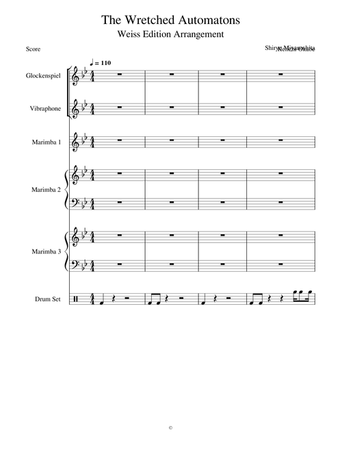 The Wretched Automatons – Keiichi Okabe The Wretched Automatons – Weiss Arrangement