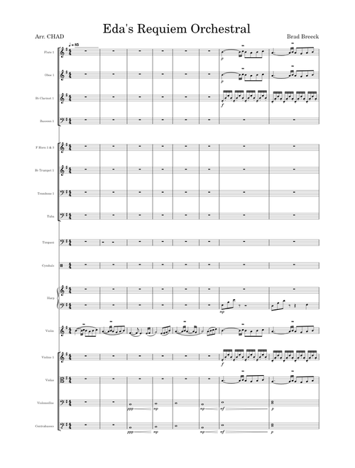 Eda's Requiem (duet) – Brad Breeck Eda's Requiem Orchestral
