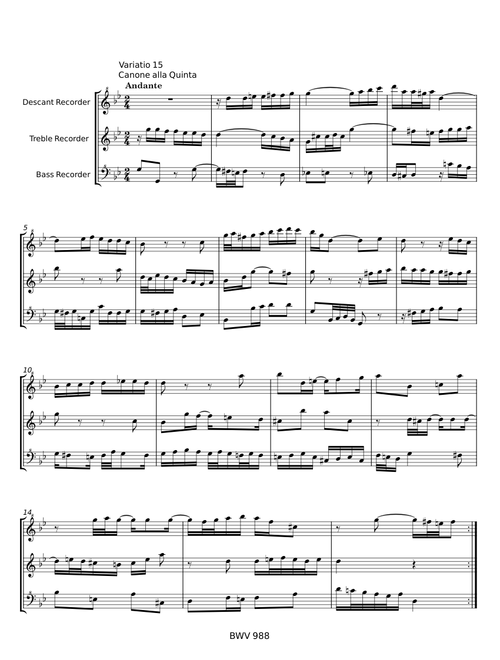 Goldberg-Variationen, BWV 988 - Johann Sebastian Bach