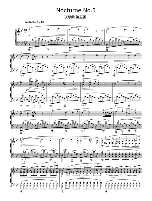 Nocturne - Frédéric Chopin