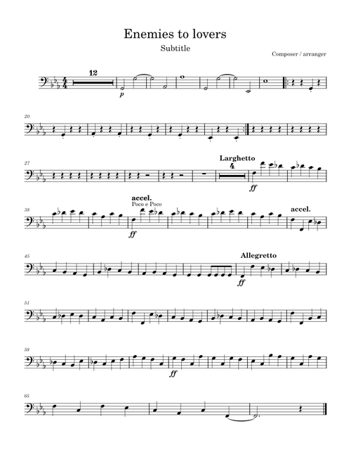 Enemies to lovers Cello 1