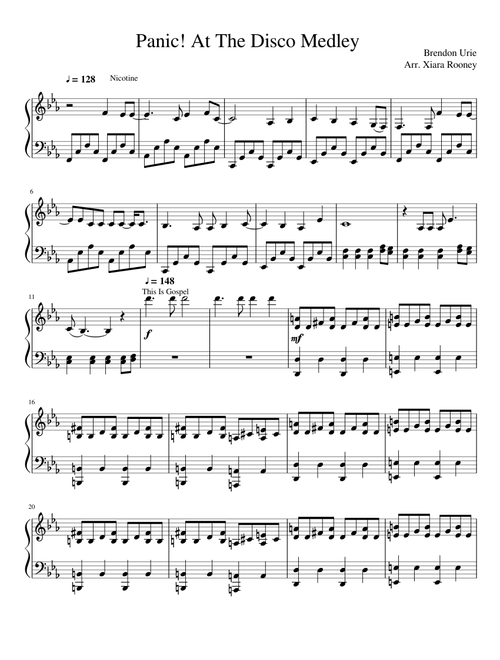 Panic! At The Disco Medley