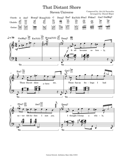 That Distant Shore - Steven Universe (Lyrics/chords)