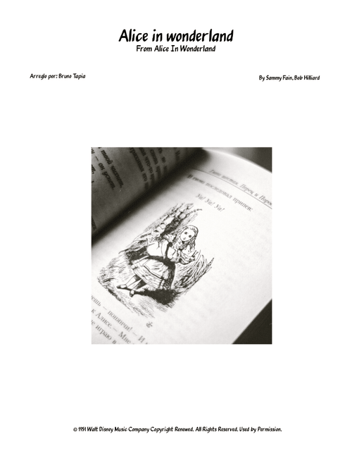 Alice In Wonderland (Arr. Bruno Tapia) - Bill Evans (Large Ensemble)