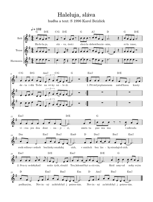 Haleluja, sláva – Karel Řežábek
