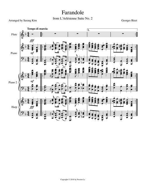 Farandole – Georges Bizet