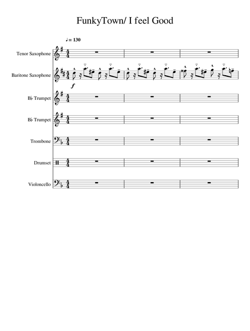 FunkyTown/I Feel Good Lucky Chops