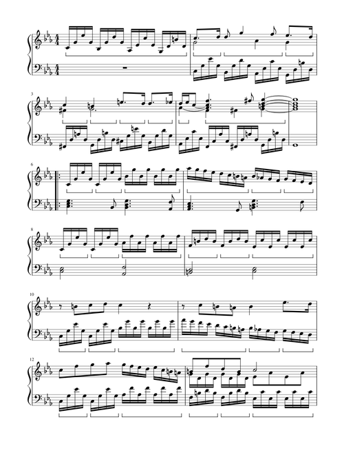 Capriccio in C Minor