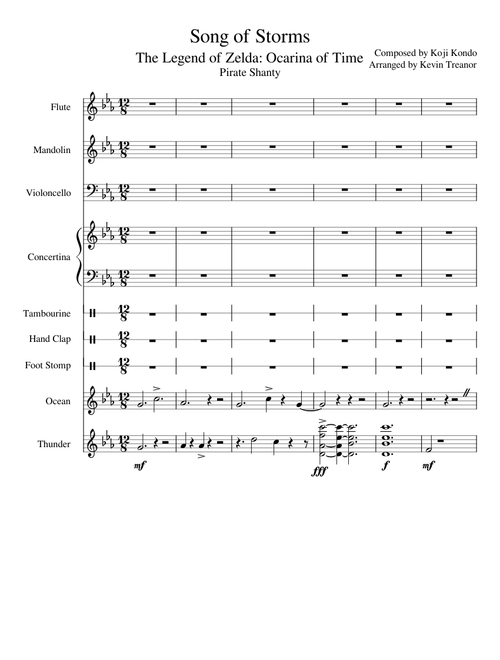 Song of Storms (Pirate Shanty)