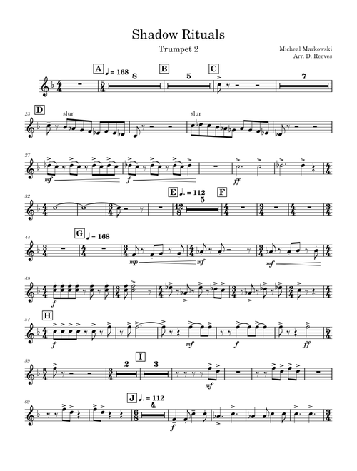 Shadow Rituals – Michael Markowski Trumpet 2