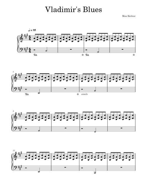 Vladimir's Blues – Max Richter