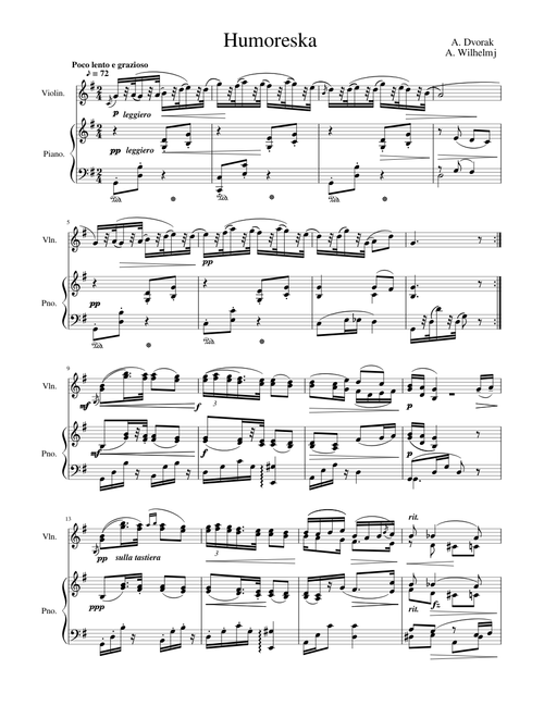 Humoreska----Humoreque