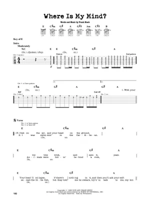 Where Is My Mind? – Pixies Where is my mind - solo guitar Where Is My Mind? – Pixies Where is my mind - solo guitar