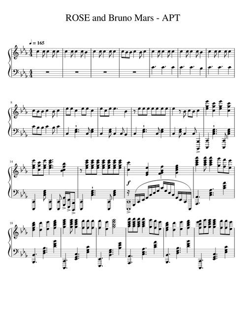 Rosé and Bruno Mars - APT (Virtuosic Arrangement)