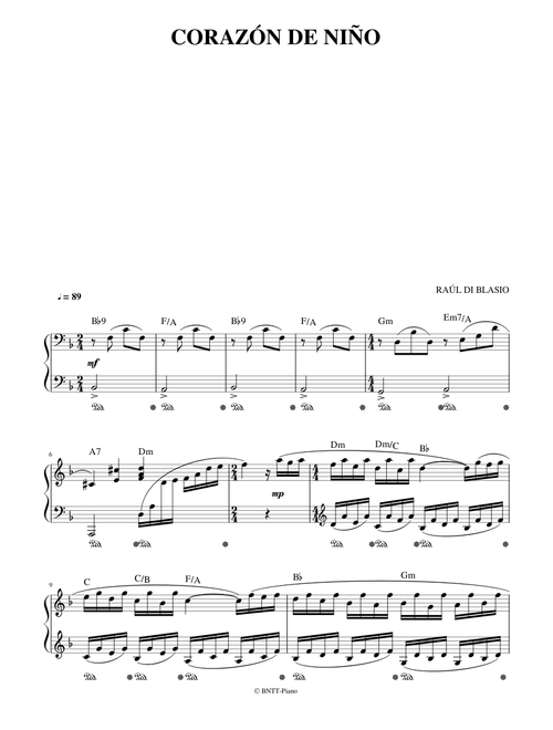CORAZÓN DE NIÑO