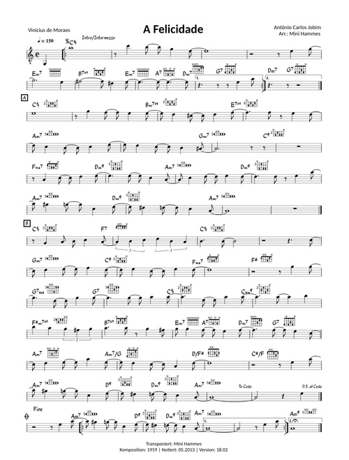 Antônio Carlos Jobim - A Felicidade