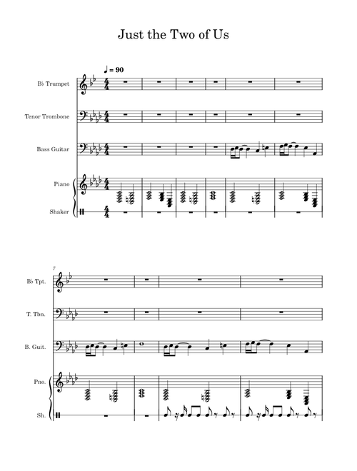 Just the Two of Us – Bill Withers Just the Two of Us Trombone and Trumpet duet