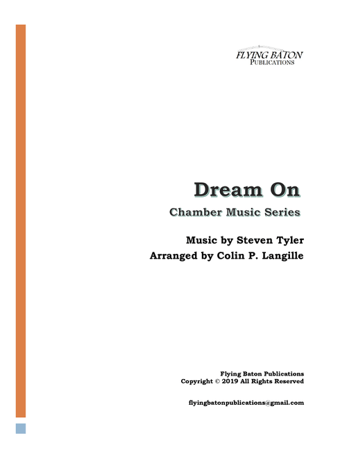 Dream On (Arr. Colin P. Langille) - Aerosmith (Large Ensemble)