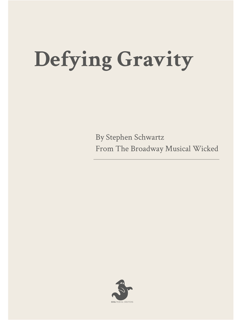 Defying Gravity (Arr. Bisdre Santos) - Stephen Schwartz (Flute and Piano)