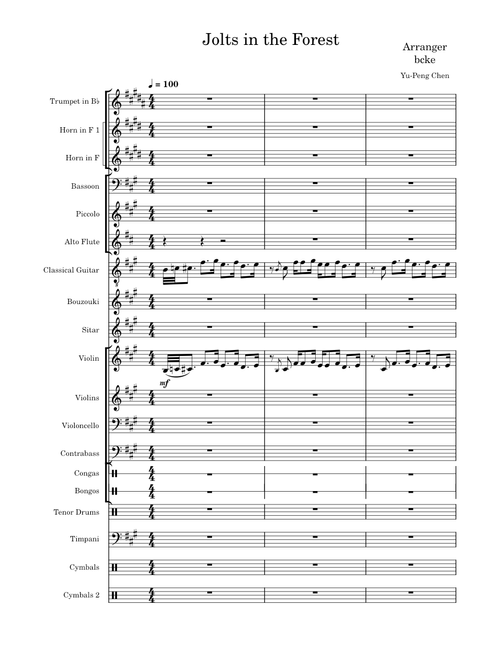 Jolts in the Forest – HOYO-MiX Boss Theme (Old pile)