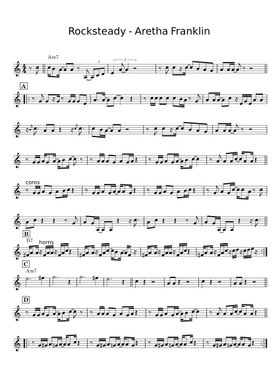 Free Rock Steady by Aretha Franklin sheet music | Download PDF or