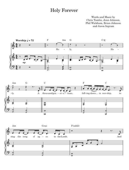 Holy Forever - Chris Tomlin