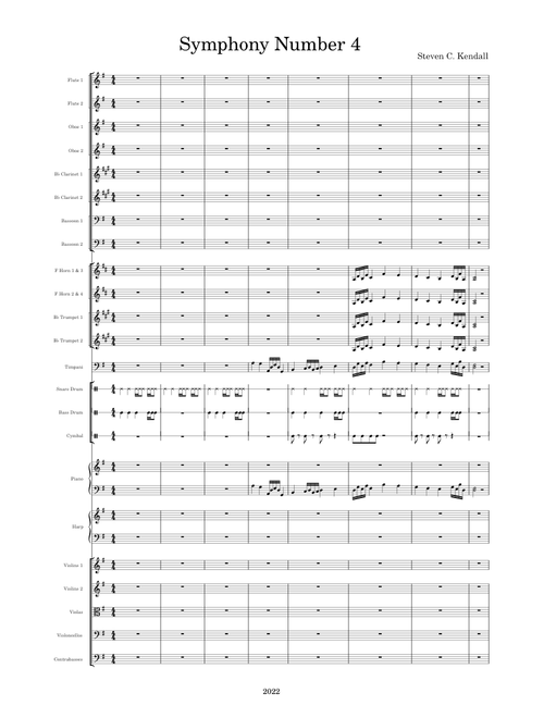 Symphony Number 4 – Steven C. Kendall