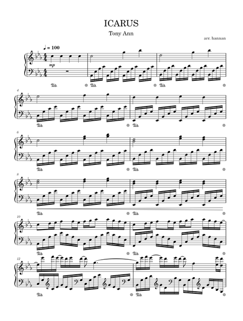 Icarus -  Tony Ann