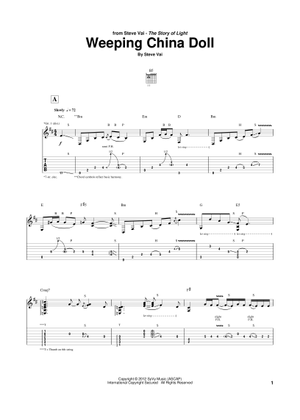 Play Official version of Whispering a prayer sheet music by