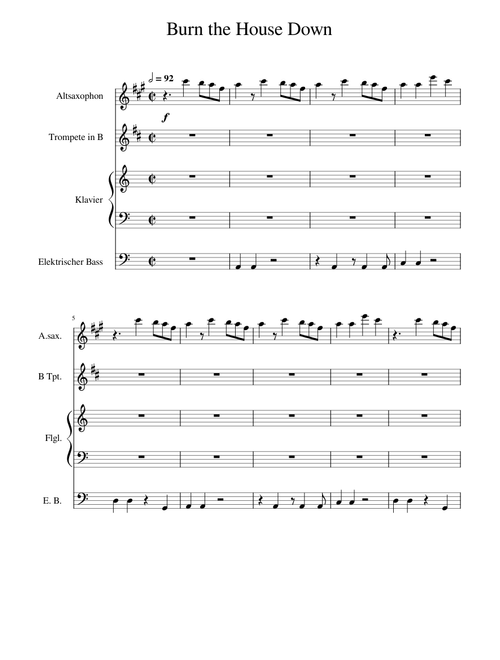 Burn The House Down – AJR