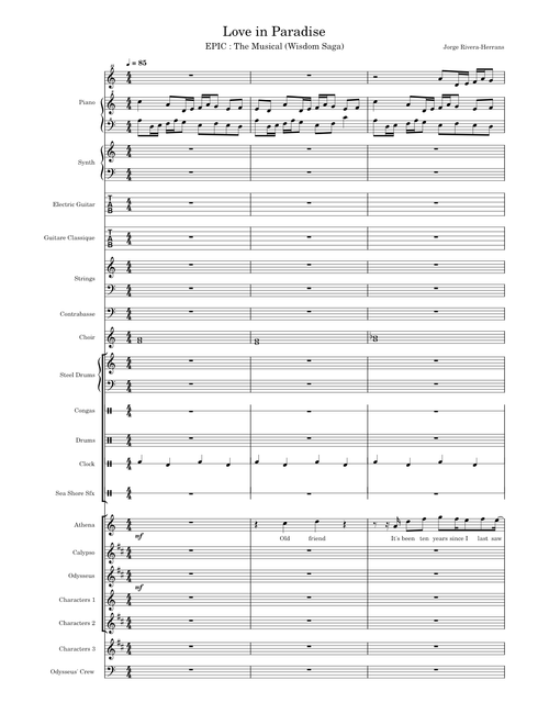 Love in Paradise – Jorge Rivera-Herrans (EPIC : The Musical)