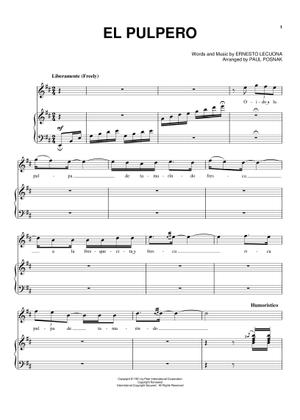 Siempre En Mi Corazon By E. Lecuona - Sheet Music On