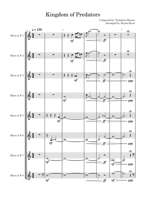 Kingdom of Predators – Yoshihisa Hirano Kingdom_of_Predators 8 Horn